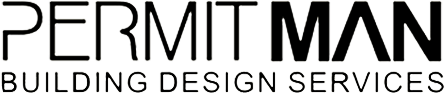 Permitman Logo building design services
