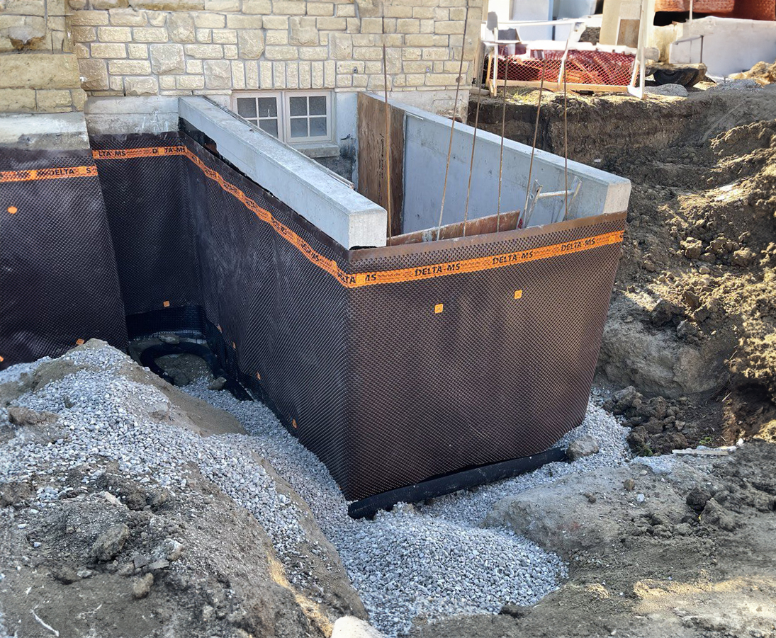 Below Grade Entrance construction structural design 01