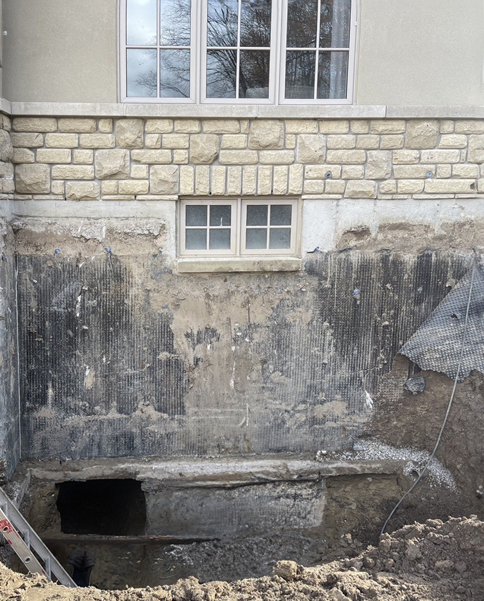 Below Grade Entrance construction structural design 04