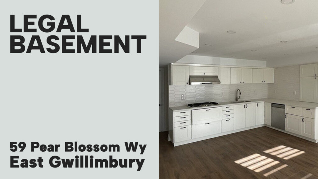 Legal Basement Permit, architectural permit