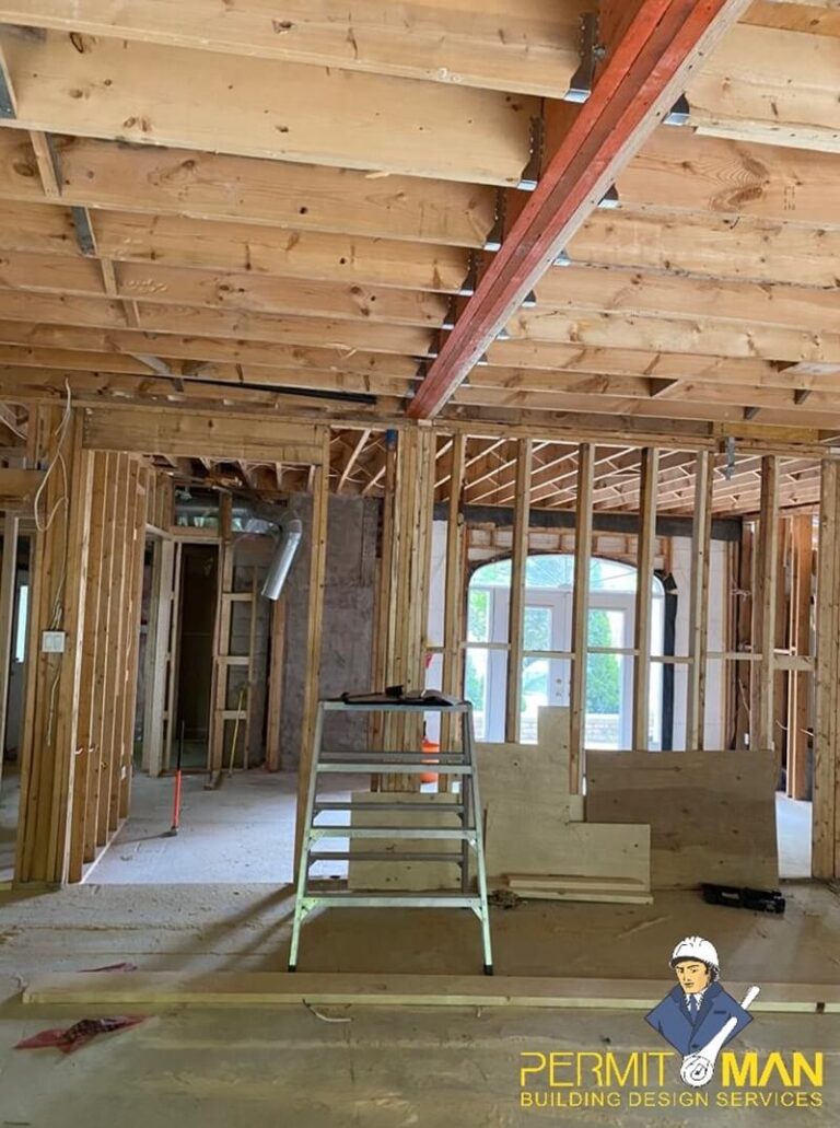 Permit for Load Bearing Wall Removal in Ontario