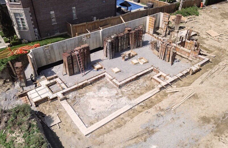 Permit Man New House Foundation York Region