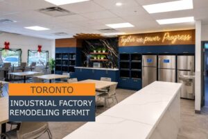 Industrial manufacturing renovation & interior alteration–Scarborough, Toronto, ON