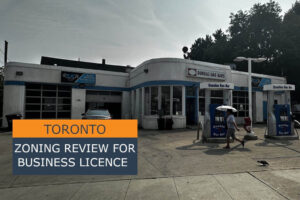 Zoning Clearance for Business License – Vehicle Service Shop in Toronto